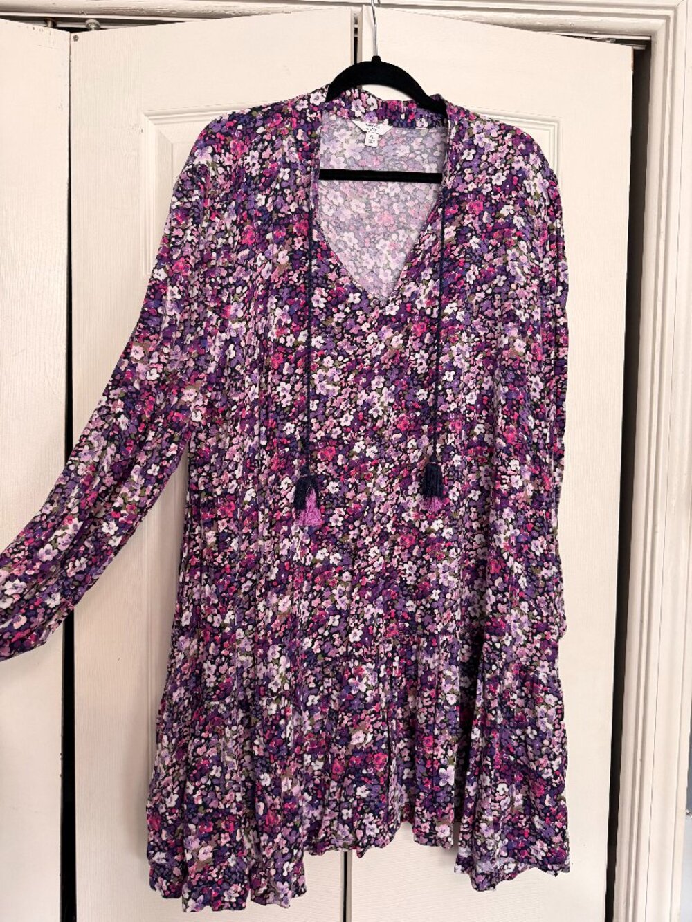 Crown & Ivy Long Sleeve Mini Dress